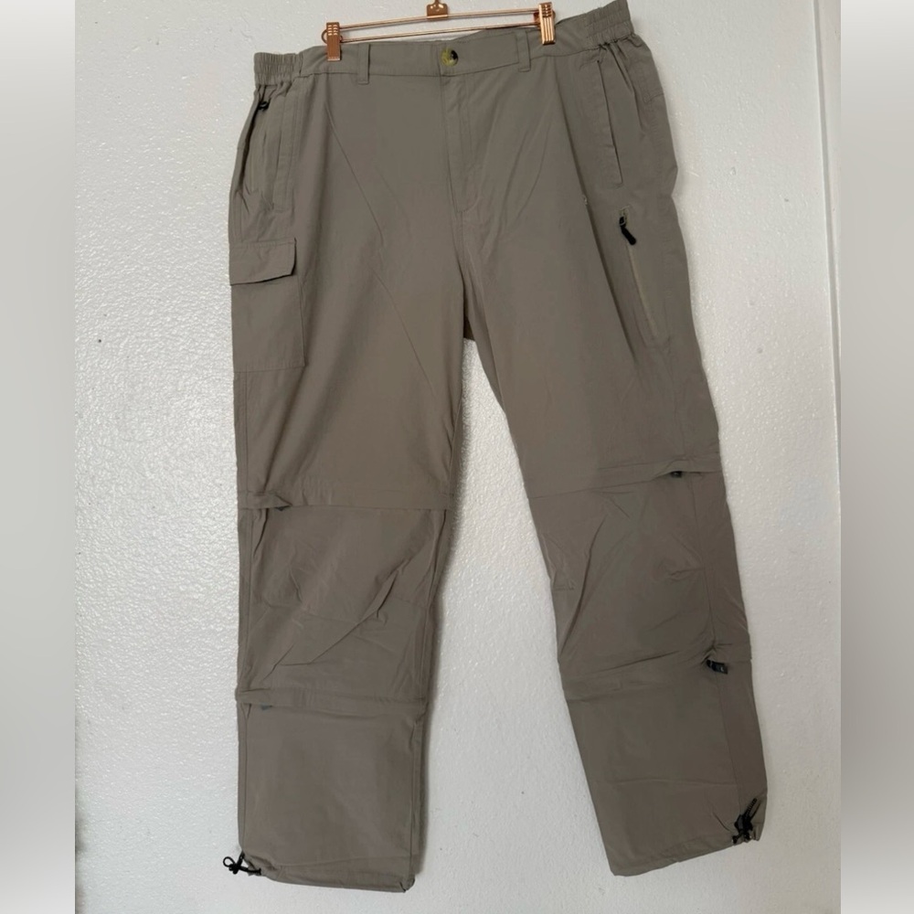 Little Donkey Andy Men's Stylish Tan Cargo Pants size XXL